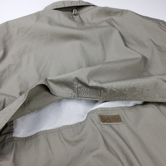 New Magellan Mens Cache Green Outdoor Shirt Med - Picture 5 of 14